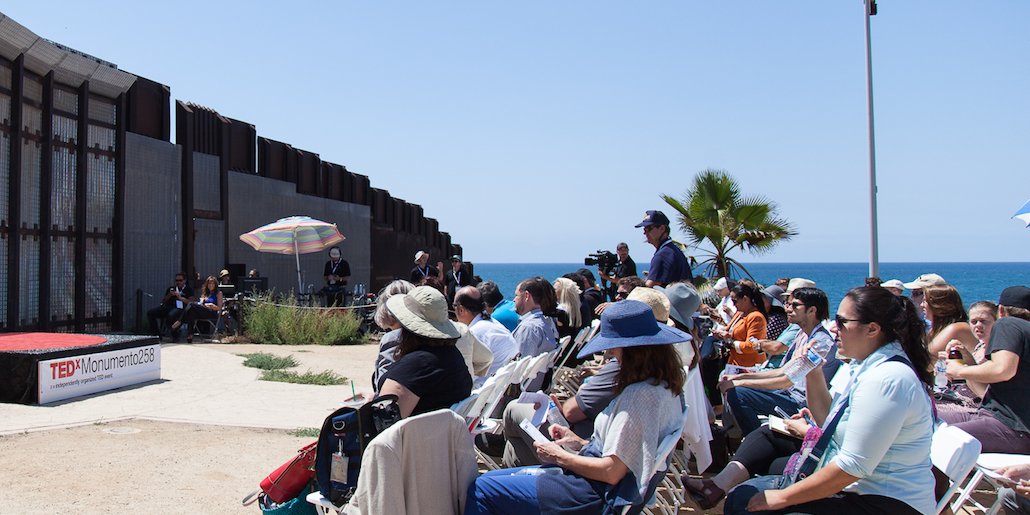 Audience in San Diego during TEDxMonumento258 in 2015