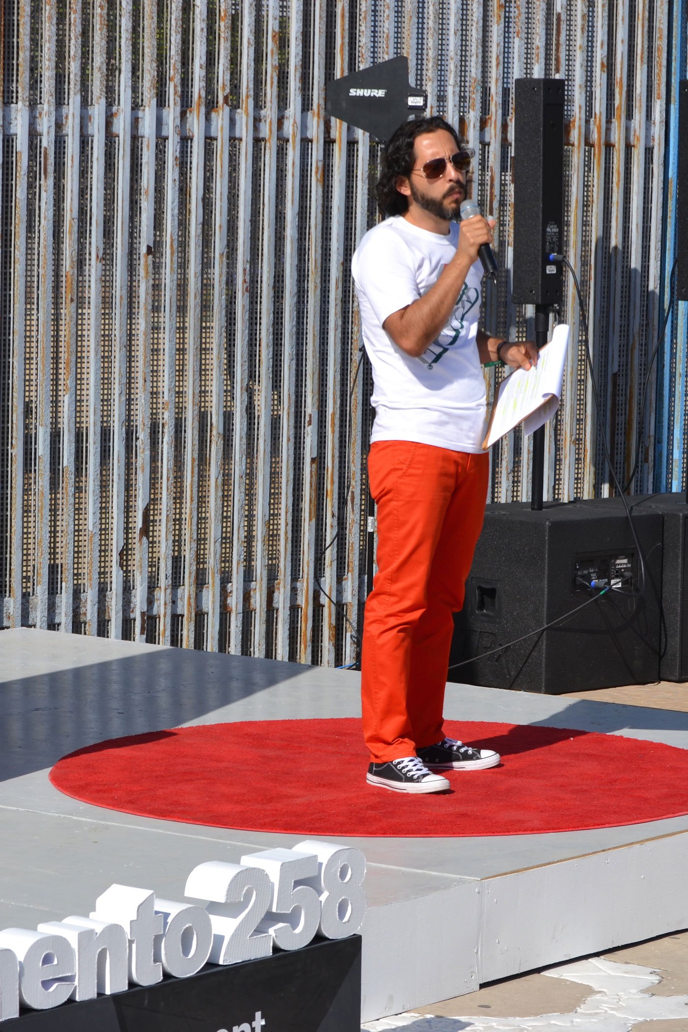 Speaker Jorge Francisco Sánchez at TEDxMonumento258