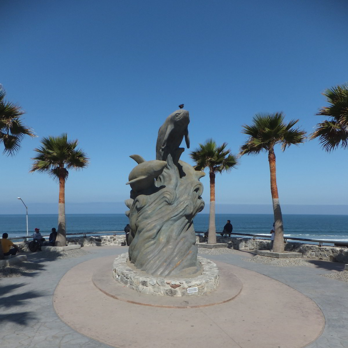 Playas de Tijuana Dolphin Statue