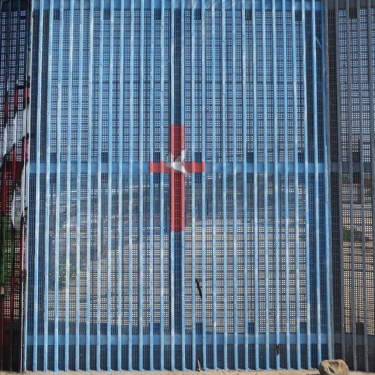 Playas de Tijuana Holy Cross Border Fence